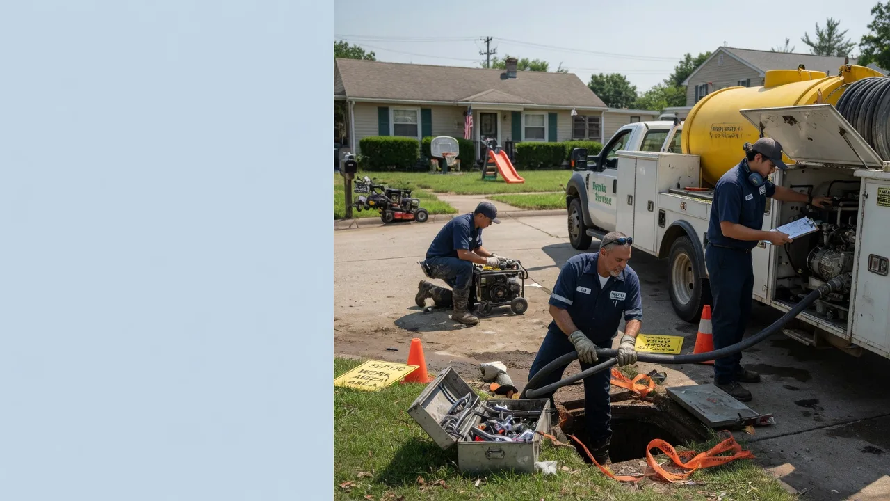 Septic Tank Pumping in Groveport, OH near me